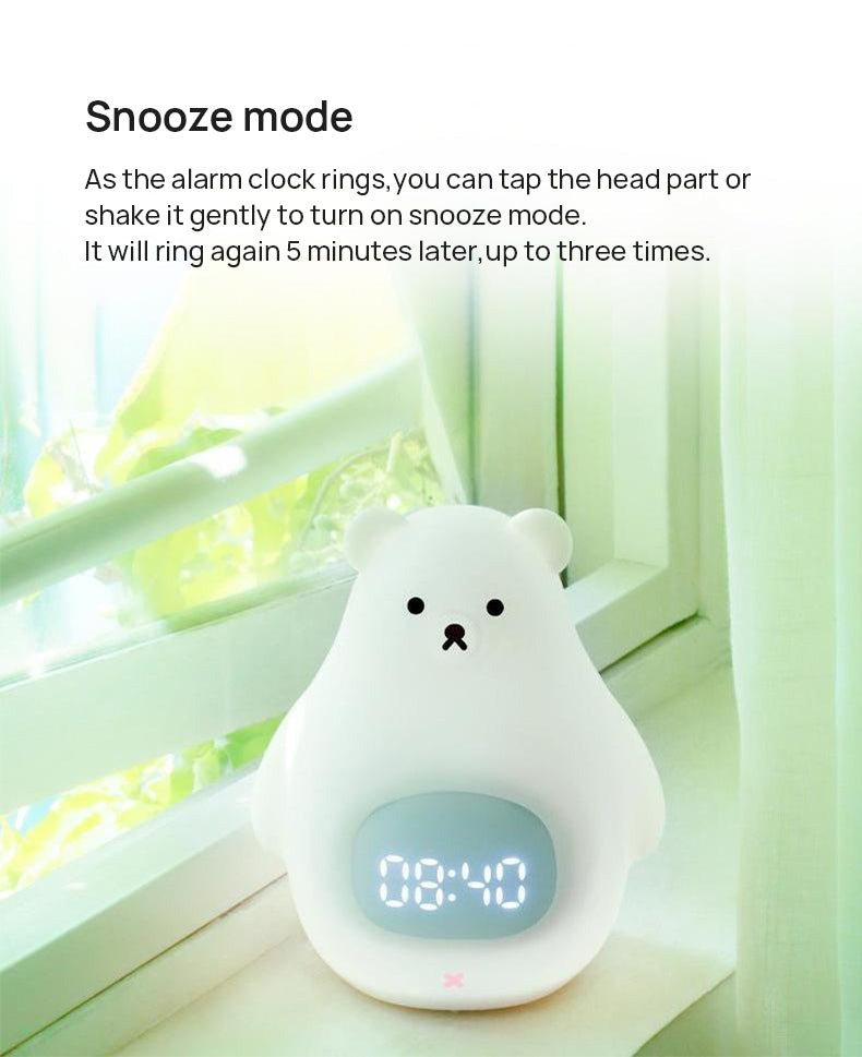 Great White Bear LED Night Light Wakaii