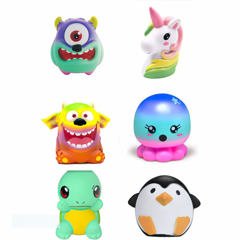 Happy Friends Squishy Toys Wakaii