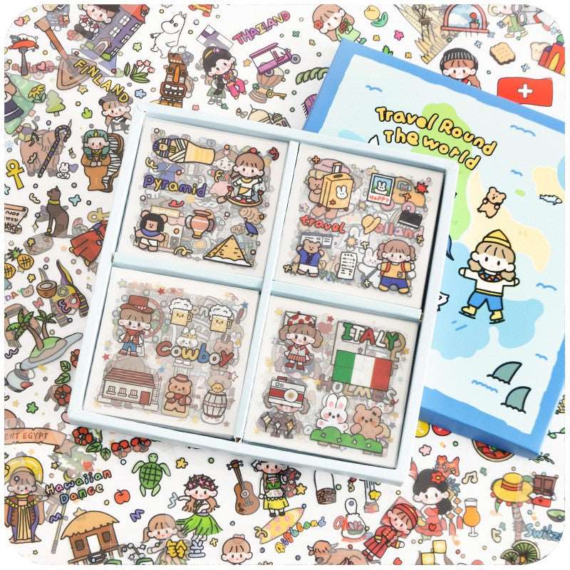 Kawaii Adventure Sticker Collection Wakaii