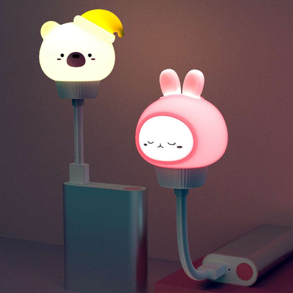 Kawaii Animal Buddies Plug-in Night Lights