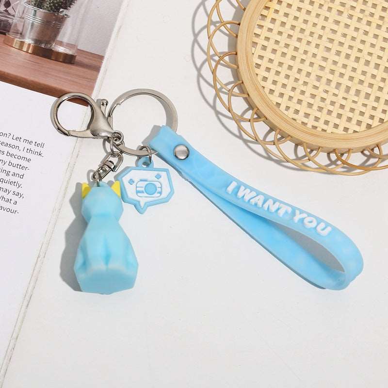 Trendy Small Gift Giveaway Key Chain Bag Pendant Wakaii