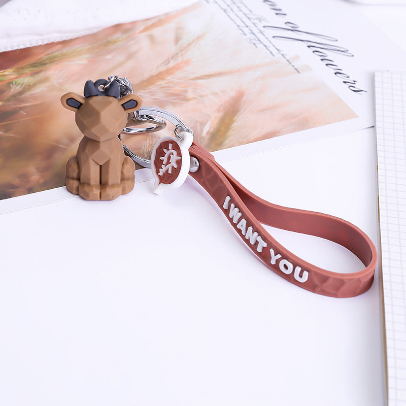 Kawaii Animal Spirit Keychains Wakaii