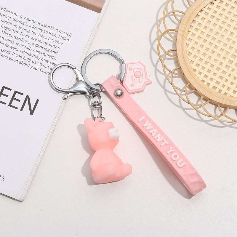 Trendy Small Gift Giveaway Key Chain Bag Pendant Wakaii