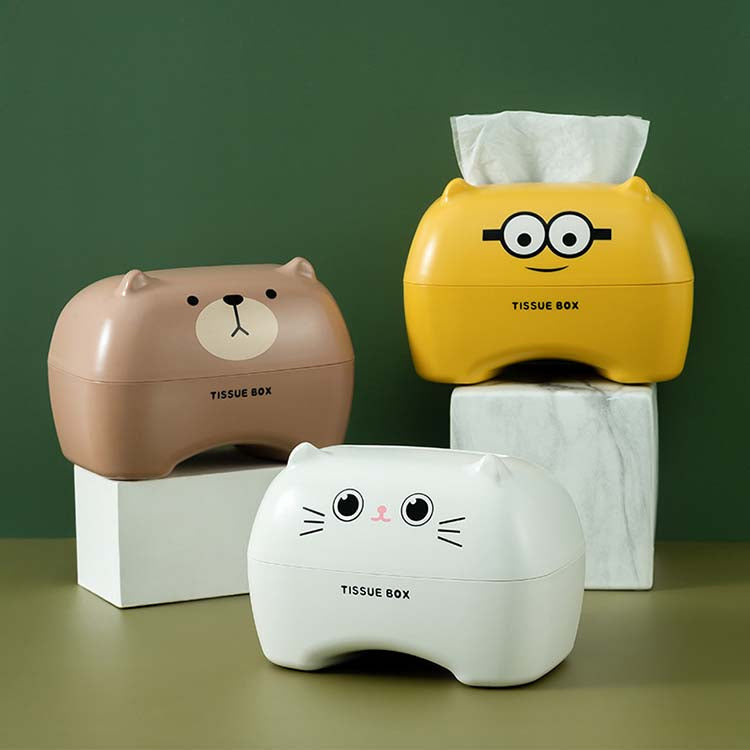 Kawaii Animal Tissue Boxes Wakaii