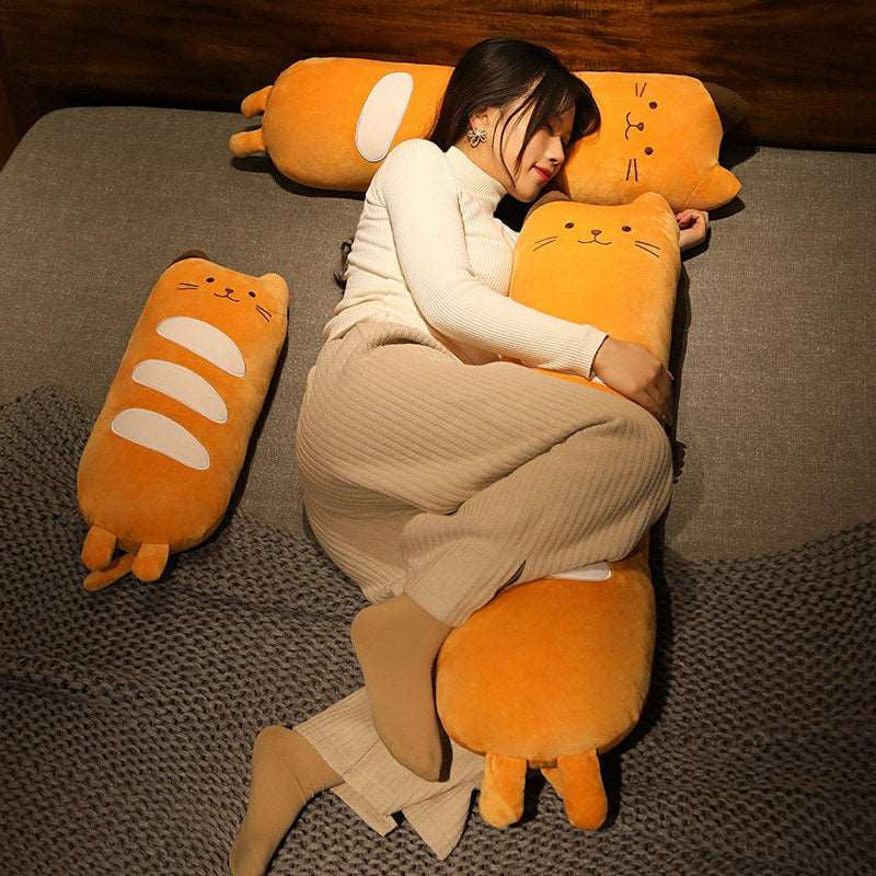 Kawaii Baguette Cat Plushies Wakaii