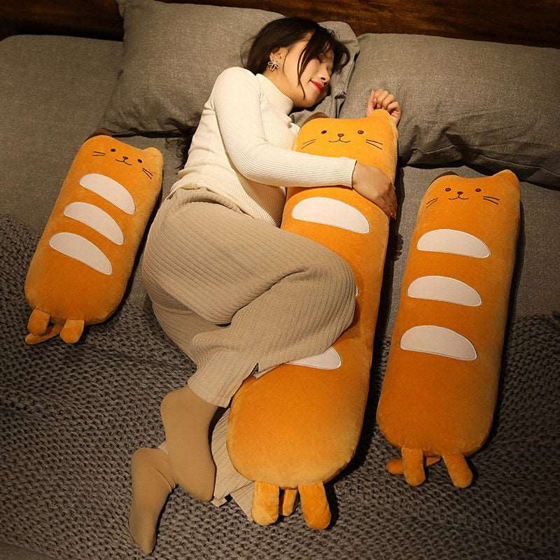 Kawaii Baguette Cat Plushies Wakaii