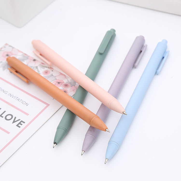 Kawaii Black Ink Pastel Pens Wakaii