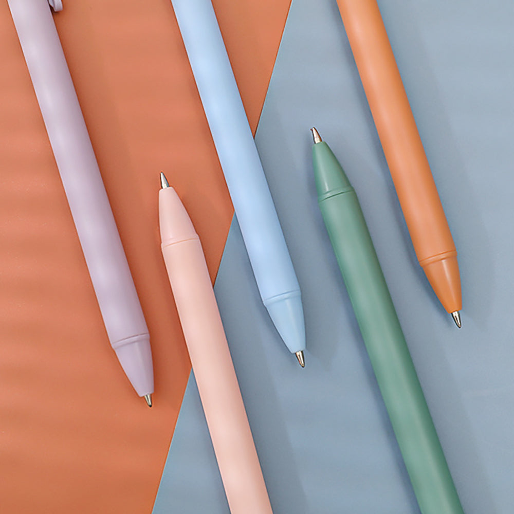 Kawaii Black Ink Pastel Pens Wakaii