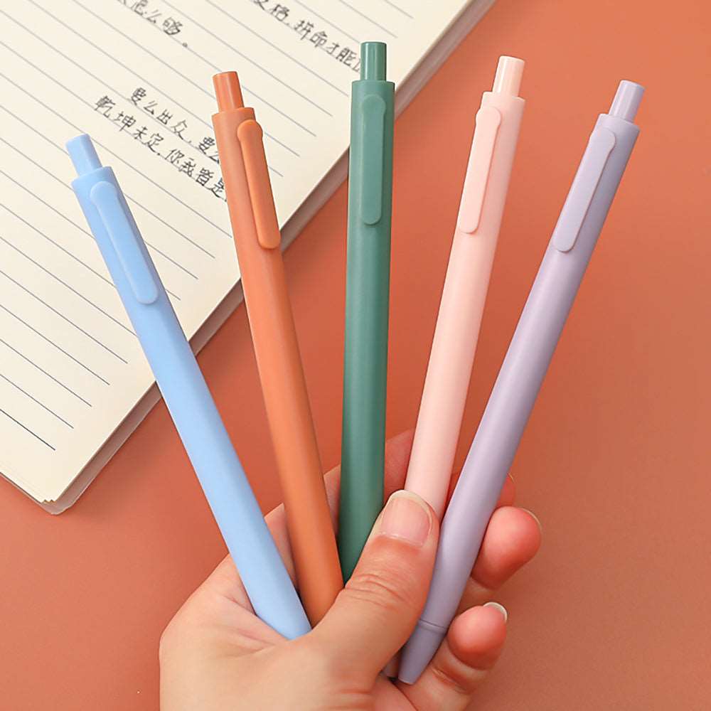 Kawaii Black Ink Pastel Pens Wakaii