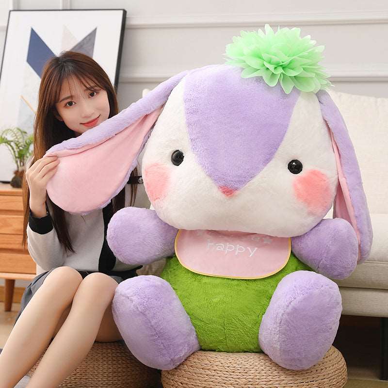 Kawaii Blushing Long Ear Bunny Plushies Wakaii