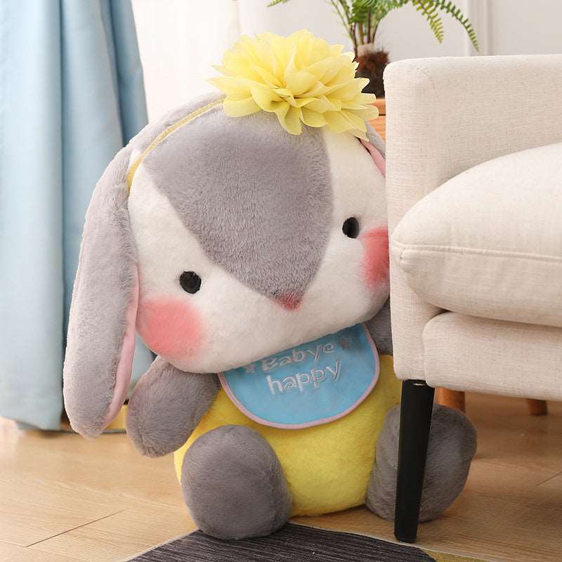 Kawaii Blushing Long Ear Bunny Plushies Wakaii