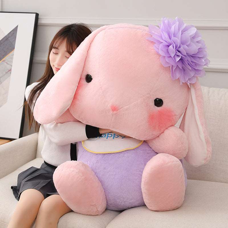 Kawaii Blushing Long Ear Bunny Plushies Wakaii