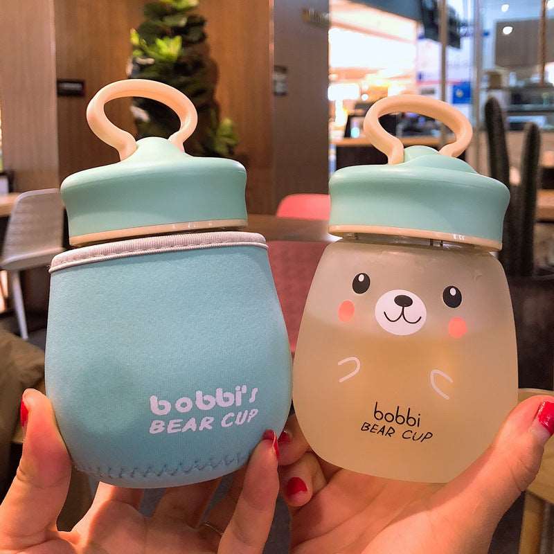 Kawaii Bobbi Bear Frosted Bottle Wakaii