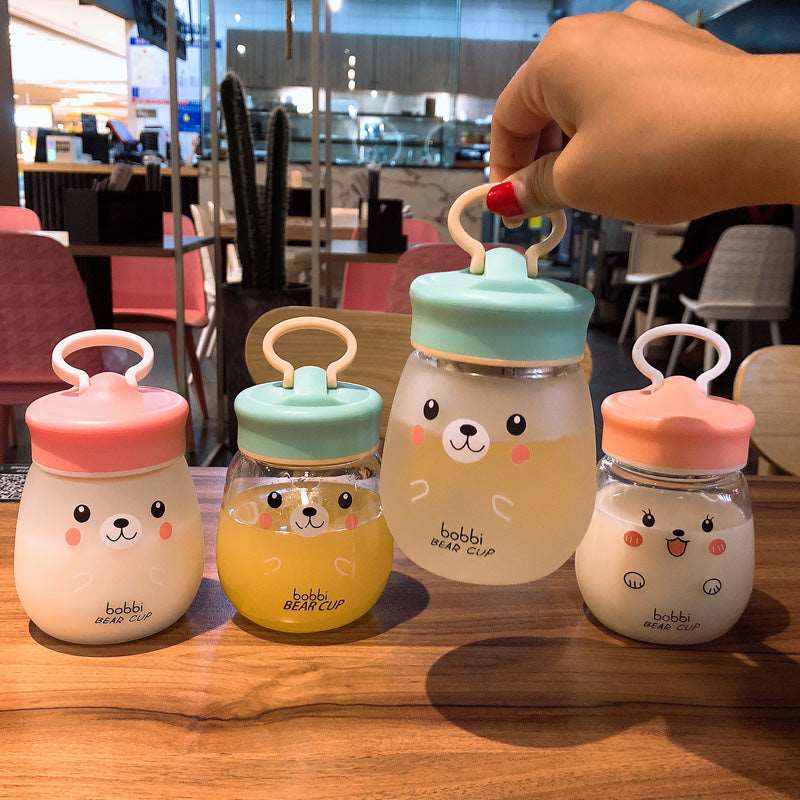 Kawaii Bobbi Bear Frosted Bottle Wakaii