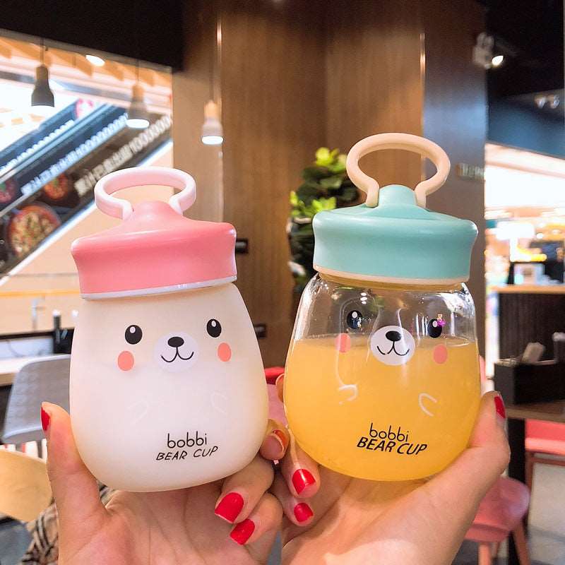 Kawaii Bobbi Bear Frosted Bottle Wakaii