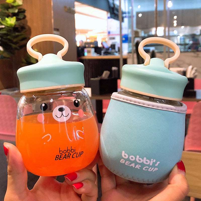 Kawaii Bobbi Bear Frosted Bottle Wakaii