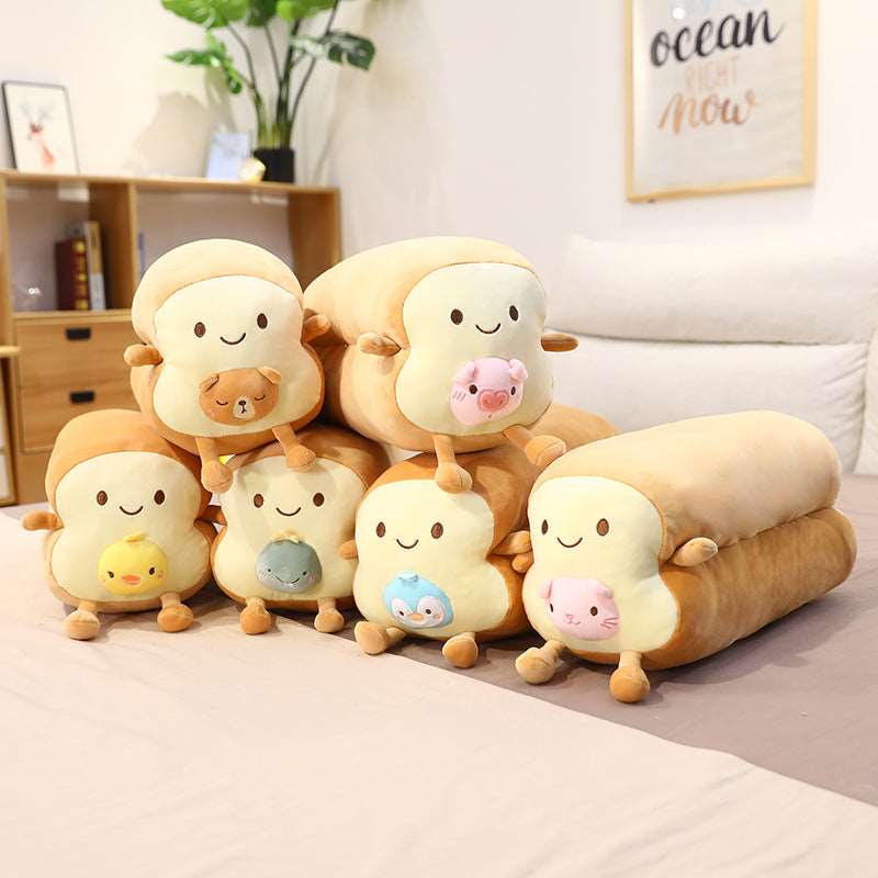 Kawaii Breadie Toastie Plushies - Loaf Edition Wakaii