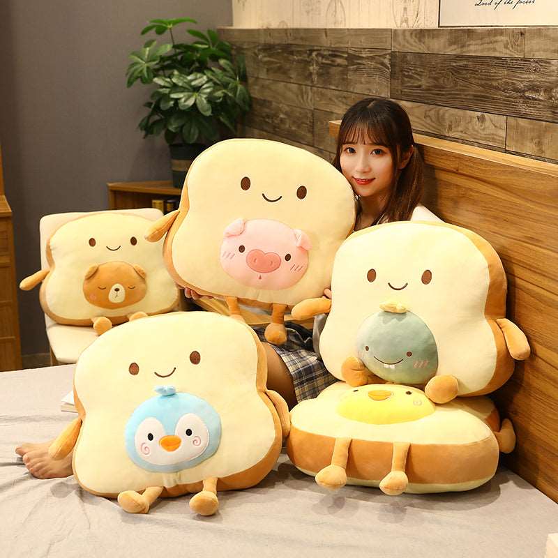 Kawaii Breadie Toastie Plushies - Slice Edition Wakaii