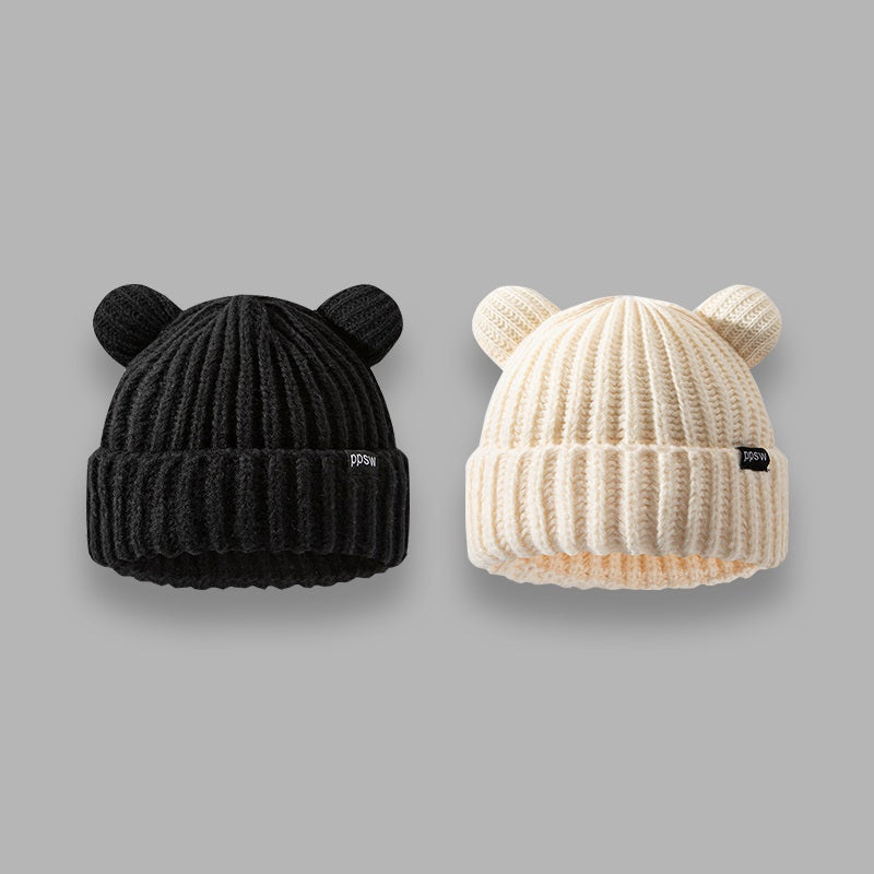 Kawaii Bunny Ears Knitted Hats Wakaii
