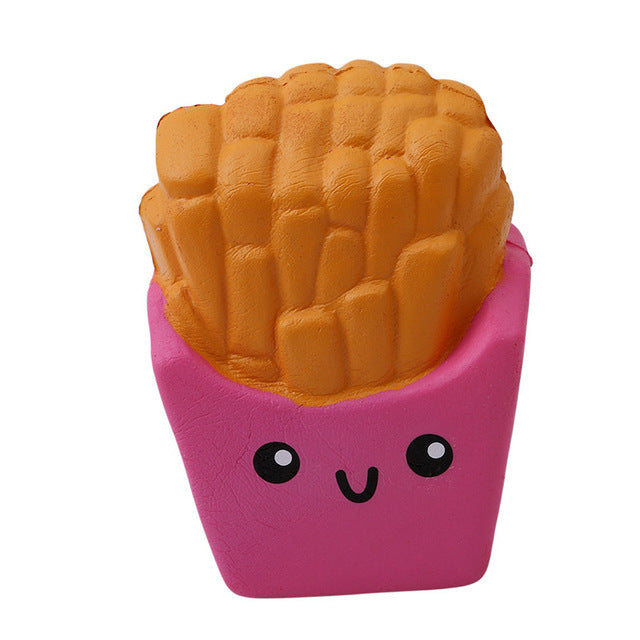 Kawaii Burger & Fries Squishy Toys Wakaii