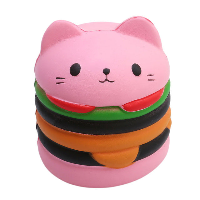 Kawaii Burger & Fries Squishy Toys Wakaii