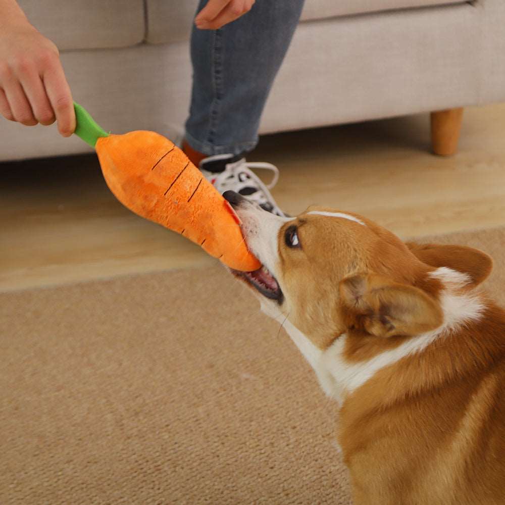 Kawaii Carrot Dog Toy Wakaii