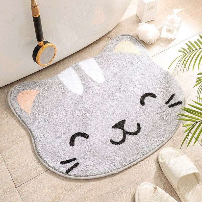Kawaii Cat & Dog Bathroom Mats
