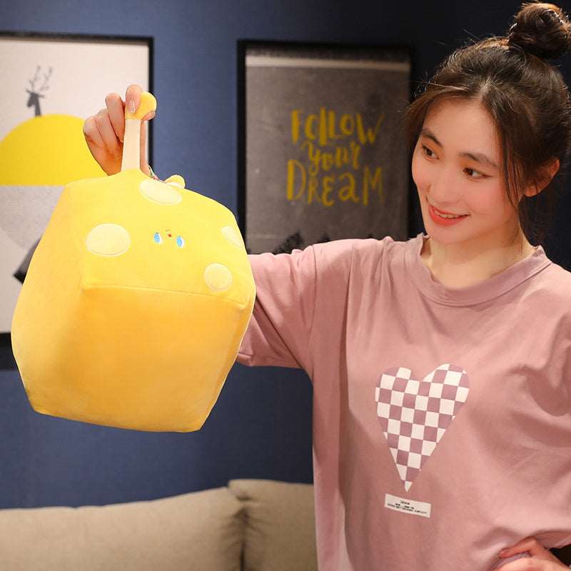 Kawaii Cheesy Cuddles Cushion