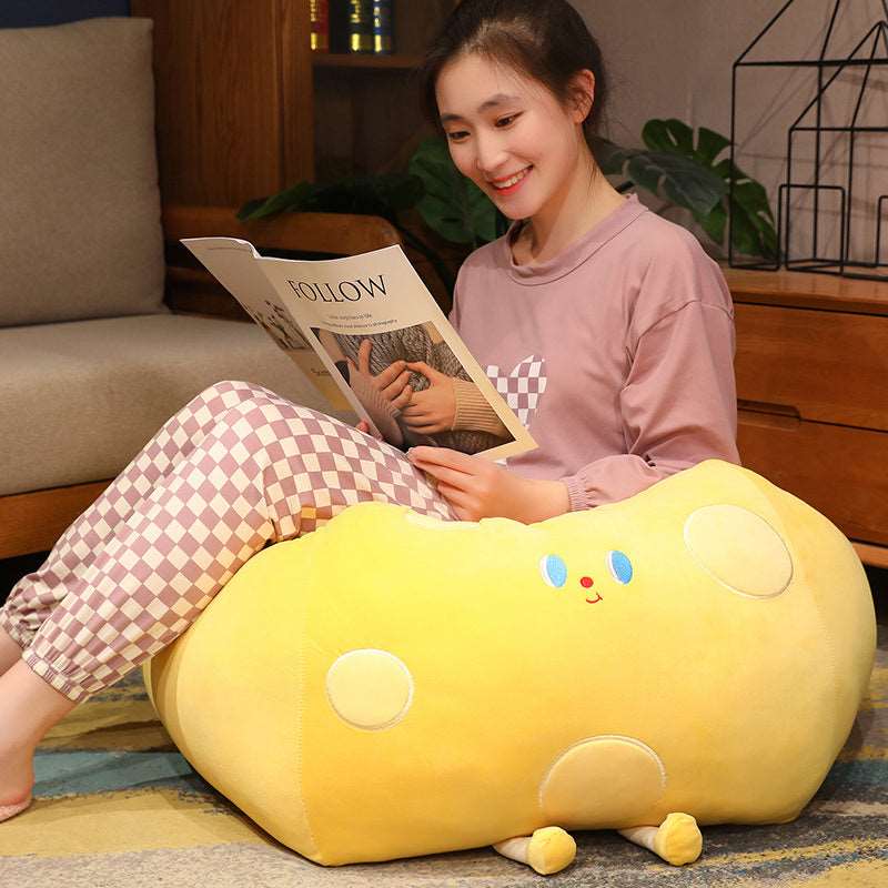 Kawaii Cheesy Cuddles Cushion