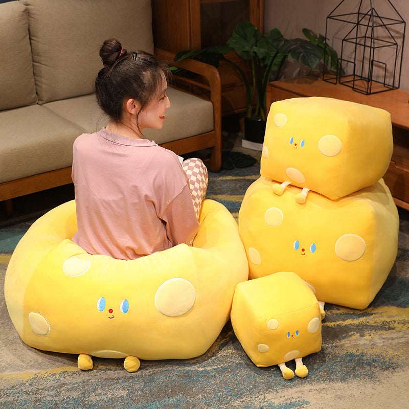 Kawaii Cheesy Cuddles Cushion