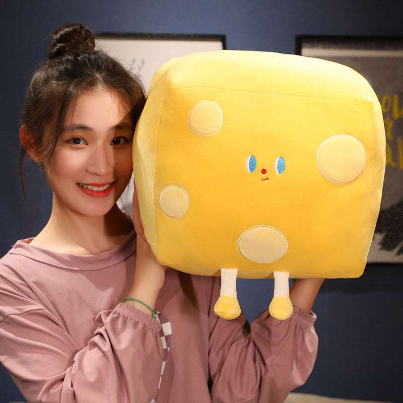 Kawaii Cheesy Cuddles Cushion