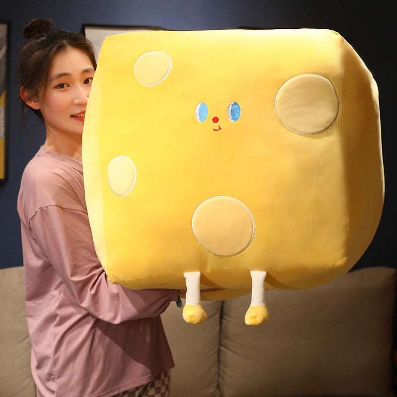 Kawaii Cheesy Cuddles Cushion