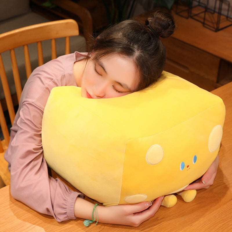 Kawaii Cheesy Cuddles Cushion