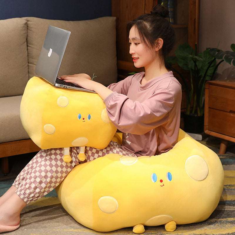 Kawaii Cheesy Cuddles Cushion