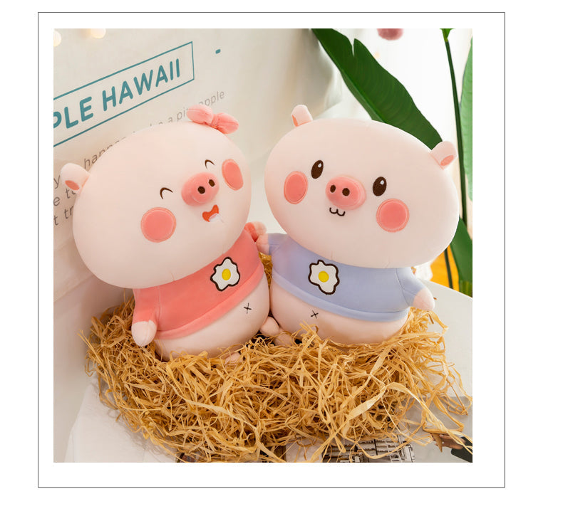 Kawaii Chubby Pig Plushies Wakaii