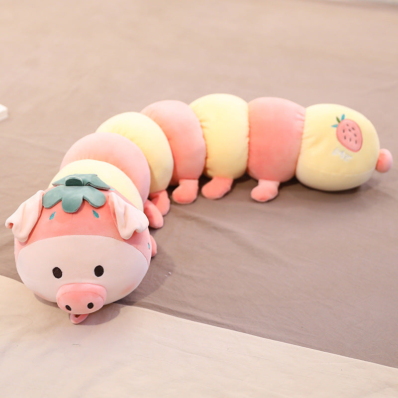 Kawaii Colorful Caterpillar Plushies Wakaii