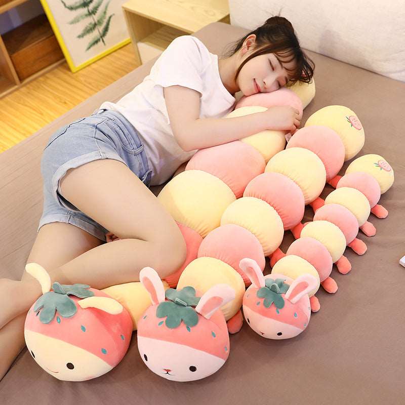Kawaii Colorful Caterpillar Plushies Wakaii