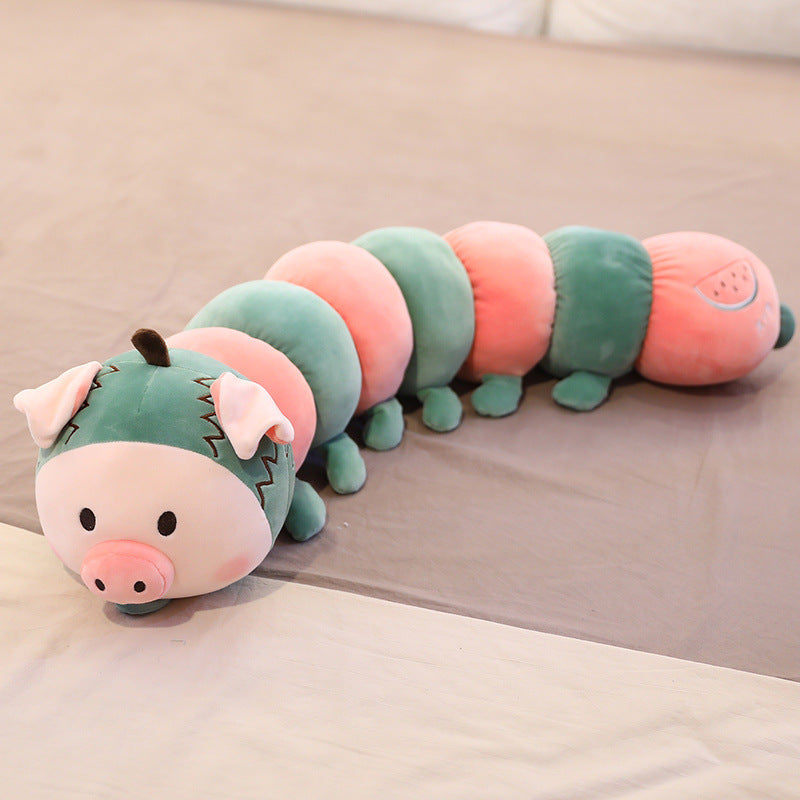 Kawaii Colorful Caterpillar Plushies Wakaii