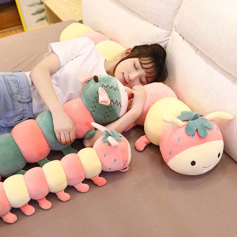 Kawaii Colorful Caterpillar Plushies Wakaii