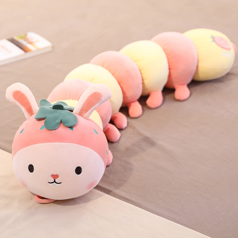 Kawaii Colorful Caterpillar Plushies Wakaii