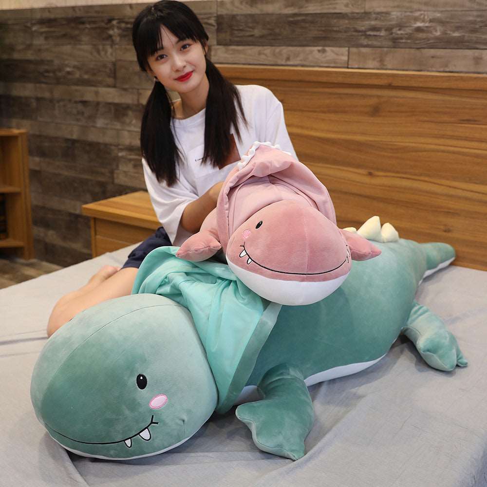Kawaii Cozy Laying Dino Plushies Wakaii
