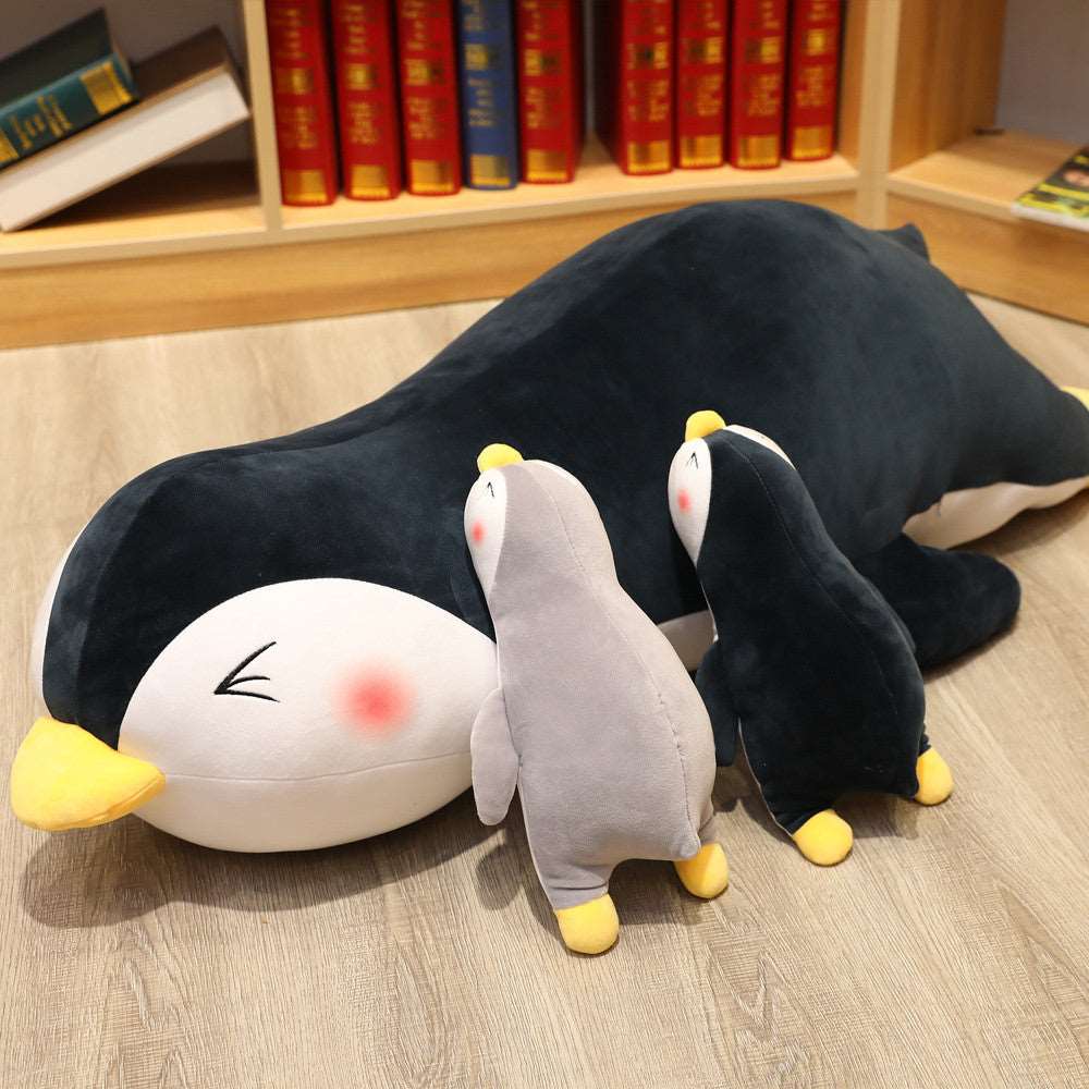 Kawaii Cozy Red-Cheeks Penguin Plushies Wakaii