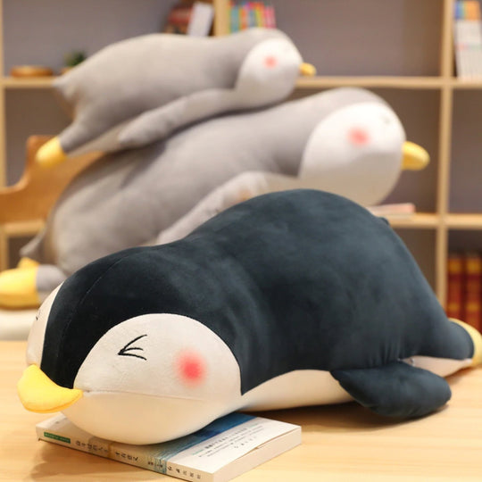 Kawaii Cozy Red-Cheeks Penguin Plushies Wakaii
