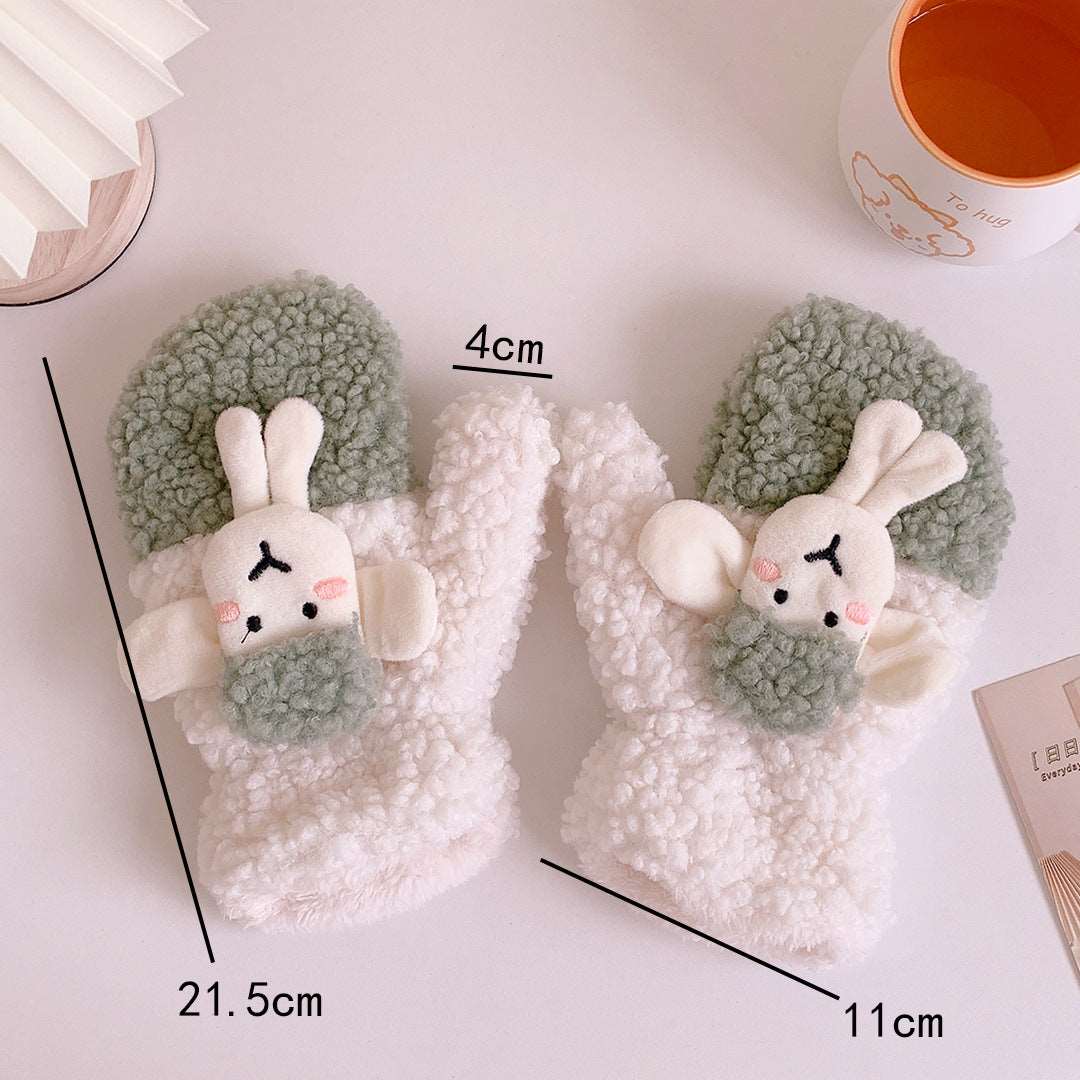 Kawaii Cozy Thick Sheep Mittens