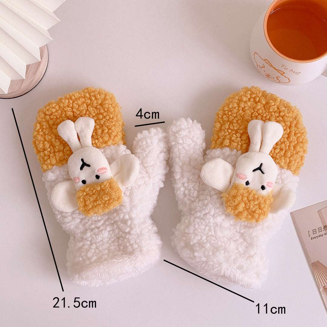 Kawaii Cozy Thick Sheep Mittens