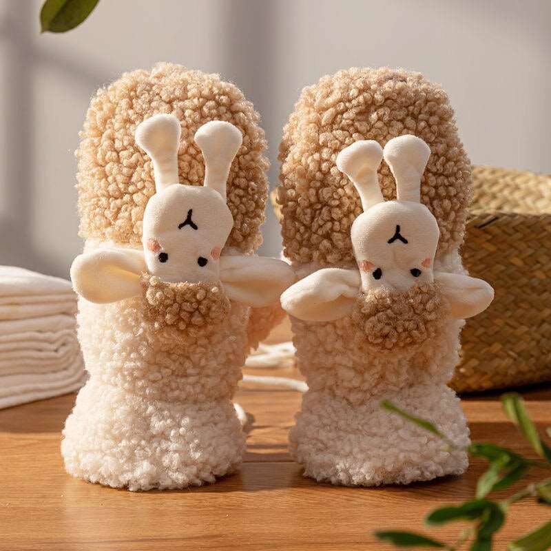 Kawaii Cozy Thick Sheep Mittens