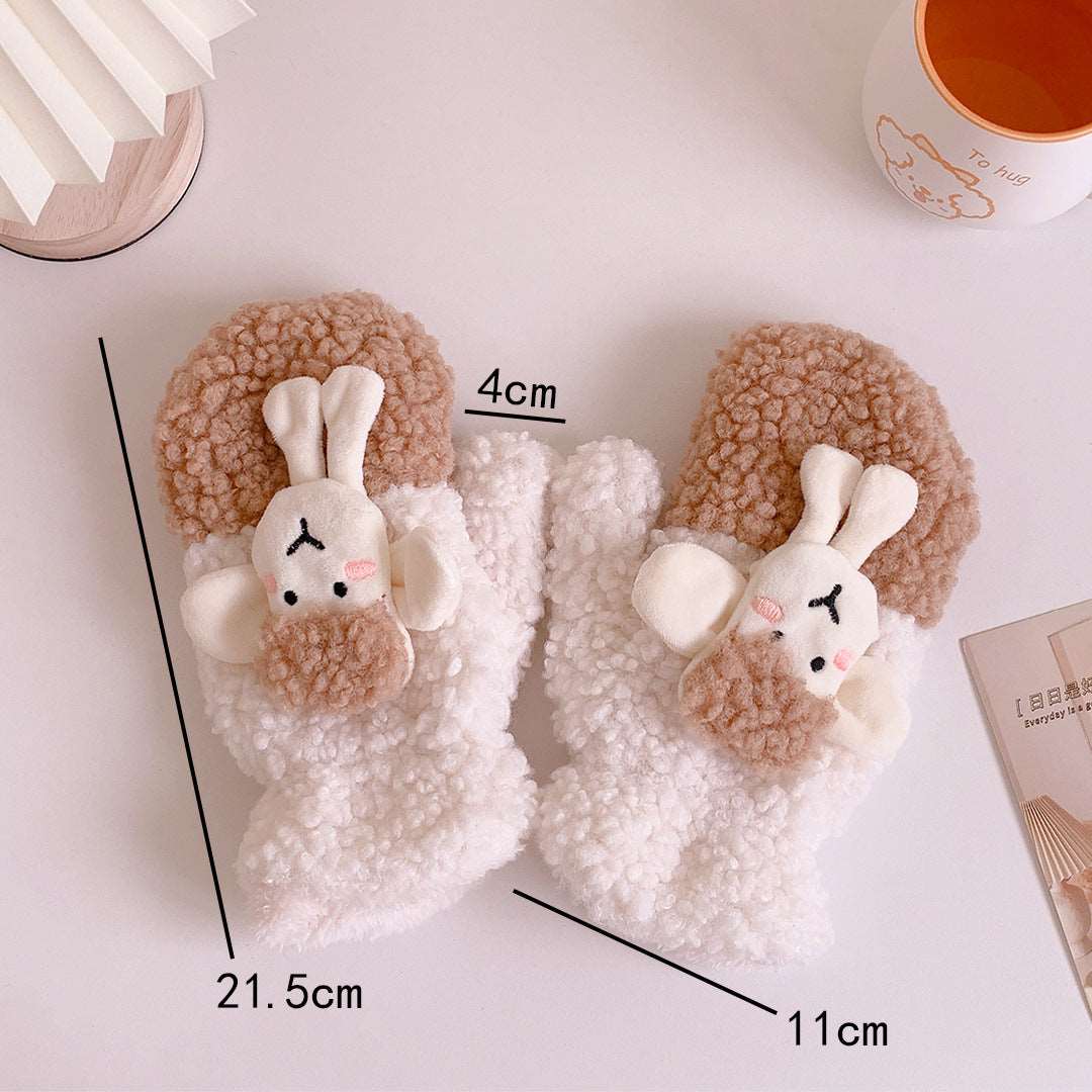 Kawaii Cozy Thick Sheep Mittens