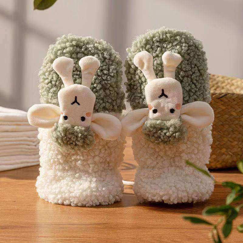 Kawaii Cozy Thick Sheep Mittens Wakaii