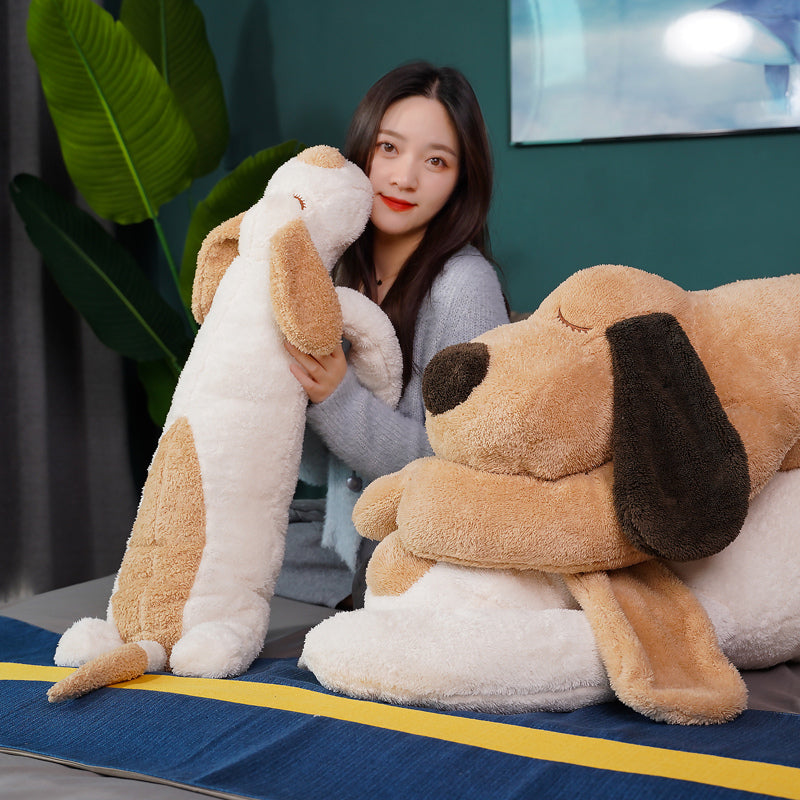 Kawaii Cuddle Long Dog Plushies Wakaii