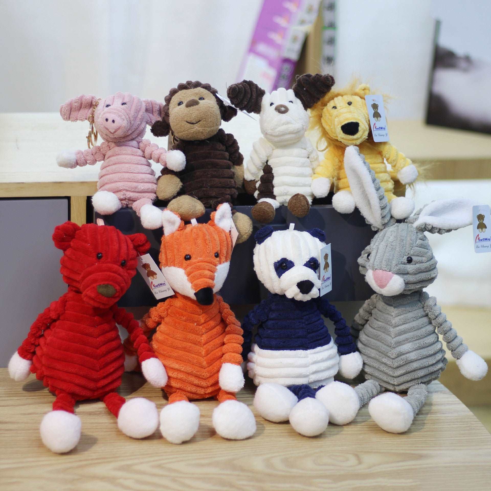 Kawaii Cuddly Animals Plushie Squad Wakaii
